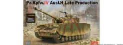 Rye-Field-Model RFM5127 Pz. Kpfw. IV Ausf. H Late Production | Panzer Bausatz 1:35