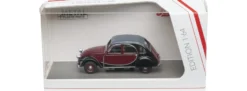 Schuco 452040110 Citroen 2CV Charlsten Weinrot/Schwarz | Modellauto 1:64
