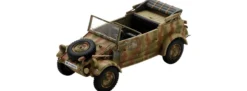 Schuco 451350008 Dt. Kübelwagen Type 82 3 Farbtarn | Militärmodell 1:35