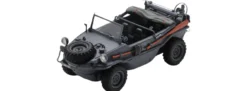 Schuco 451350009 Dt. Schwimmwagen Type 166 grau | Militärmodell 1:35
