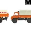 Schuco 452655600 Kommunal VW T2 Bus MB L322 Tankwagen Unimog 404 | Automodell 1:87
