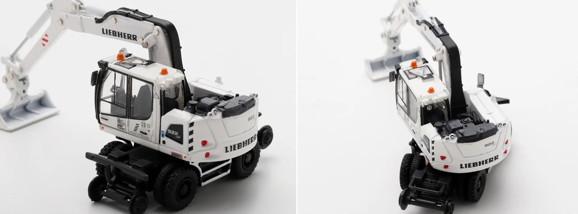 Schuco 451870044 Liebherr A922 Zweiwege-Bagger | Baumaschinenmodell 1:87