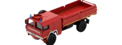 Schuco 451870018 MAN Kat1 5t GL Feuerwehr | Blaulichtmodell 1:87