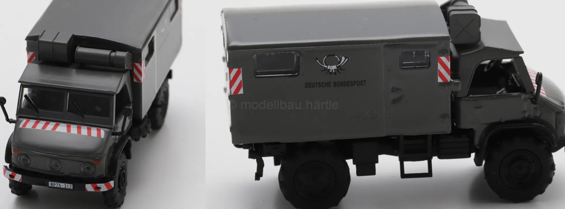 Schuco 451870062 MB Unimog 404S Telekommunikationsdienst | LKW-Modell 1:87