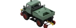 Schuco 451870037 MB Unimog U406 Eisenbahn-Ausführung | LKW-Modell 1:87