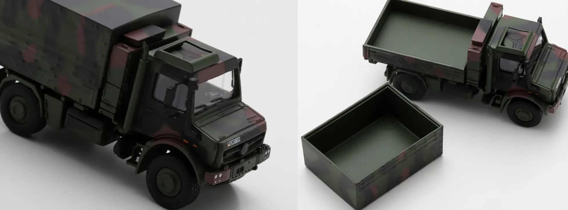 Schuco 451870061 MB Unimog U5023 LKW 2t GL hümS Camouflage | Militärmodell 1:87