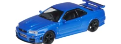 Schuco 452040105 Nissan Skyline GT-R R34 blau | Modellauto 1:64