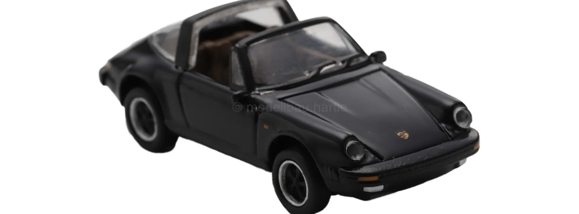Schuco 451870050 Porsche 911 Carrera 3.2 Targa - schwarz | Modellauto 1:87