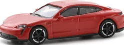 Schuco 451870055 Porsche Taycan Turbo S - rot | Modellauto 1:87