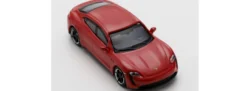 Schuco 451870055 Porsche Taycan Turbo S - rot | Modellauto 1:87