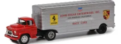 Schuco 450913400 Renntransporter John Edgar Enterprise | LKW-Modell 1:43