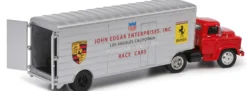 Schuco 450913400 Renntransporter John Edgar Enterprise | LKW-Modell 1:43