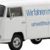 Schuco 451430001 VW T2a Elektro Transporter weiß | Modellauto 1:43