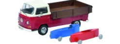 Schuco 450333800 VW T2a mit Seifenkisten | Automodell 1:43