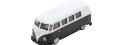 Schuco 451640005 VW T1 Bus Lowride weiß/grau | Modellauto 1:64