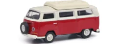 Schuco 452665912 VW T2 Camper rot/weiß | MHI | Modellauto 1:87