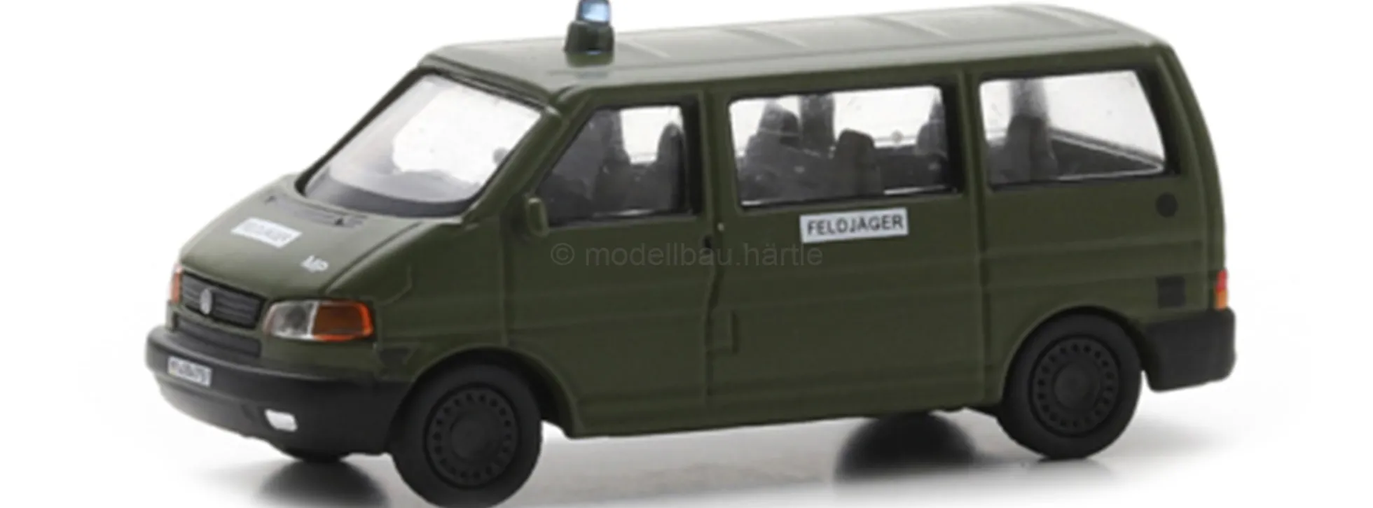 Schuco 451870065 VW T4 Feldjäger / Militärpolizei 1990 | Blaulichtmodell 1:87