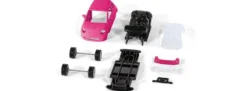 siku 6503 Bastelset Fiat 500 Prinzessin | Modellauto Steckbausatz