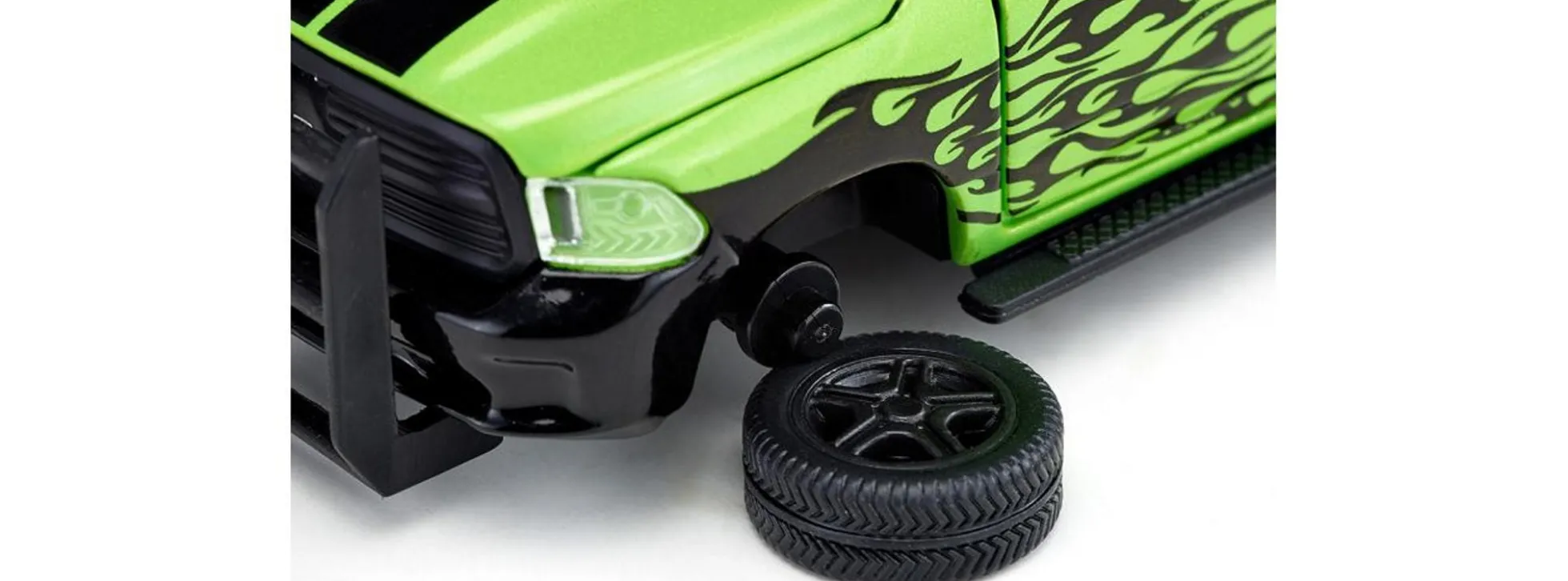 siku 1998 Dodge RAM 1500 mit Viehhänger | Agrarmodell 1:50
