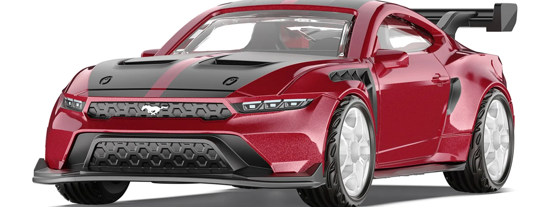 siku 1129 Ford Mustang GTD rot/schwarz | Modellauto