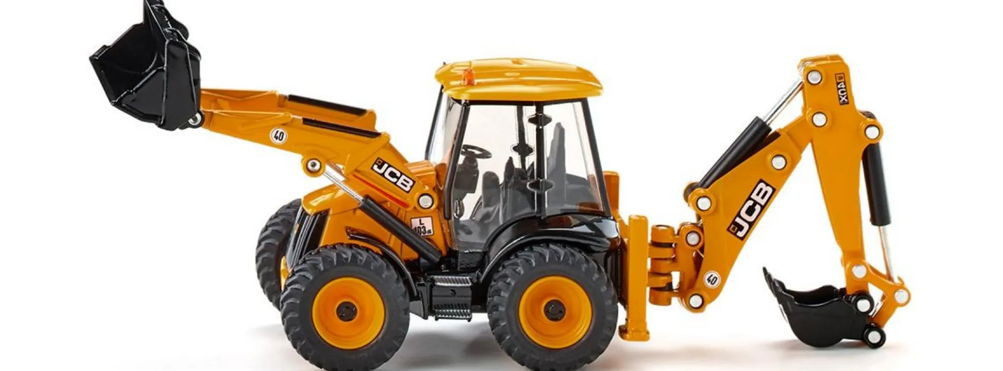 siku 3558 JCB 4CX Baggerlader | Baumaschinenmodell 1:50