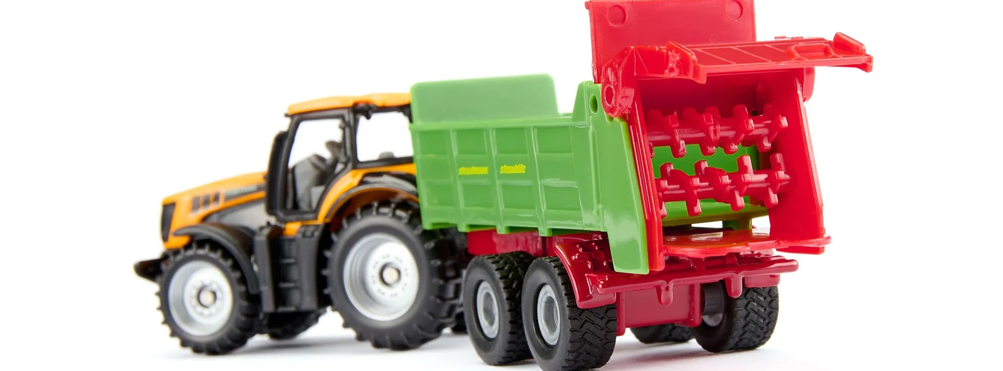 siku 1133 JCB mit Strautmann | Landwirtschaftsmodell
