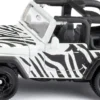 siku 1546 Jeep Wrangler Safari schwarz/weiß | Modellauto