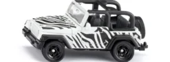 siku 1546 Jeep Wrangler Safari schwarz/weiß | Modellauto