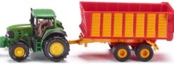 siku 1650 John Deere mit Silagewagen | Traktormodell