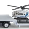 siku 1759 MAN LKW mit Polizei Helikopter | Blaulichtmodell 1:87