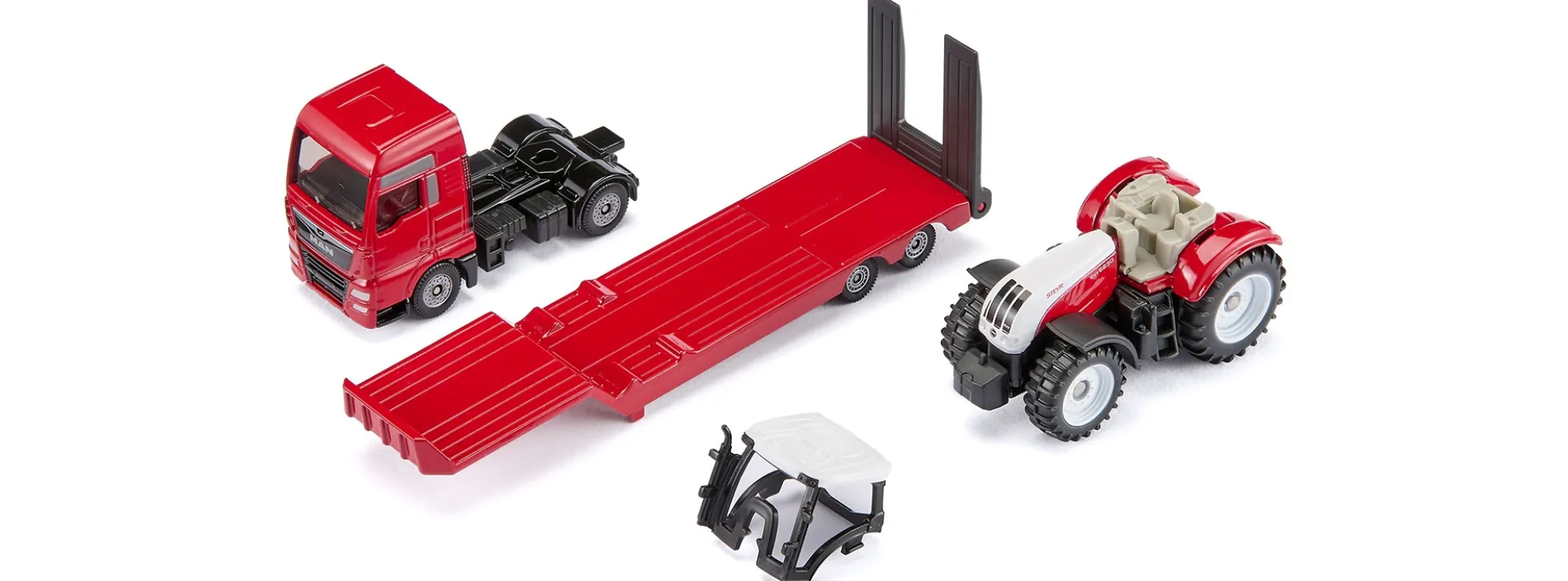siku 1764 MAN LKW mit Steyr Traktor | LKW-Modell 1:87