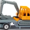 siku 1611 MAN Tieflader mit Bagger | Baumaschinenmodell