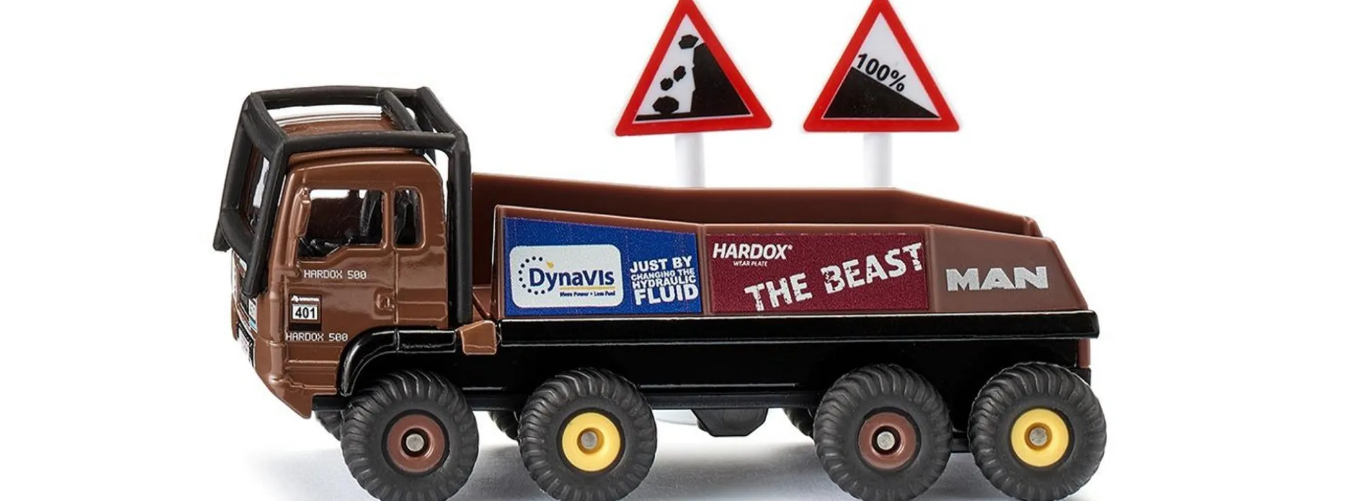 siku 1686 MAN Truck Trial HS Schoch 8X8 | LKW Modell 1:87