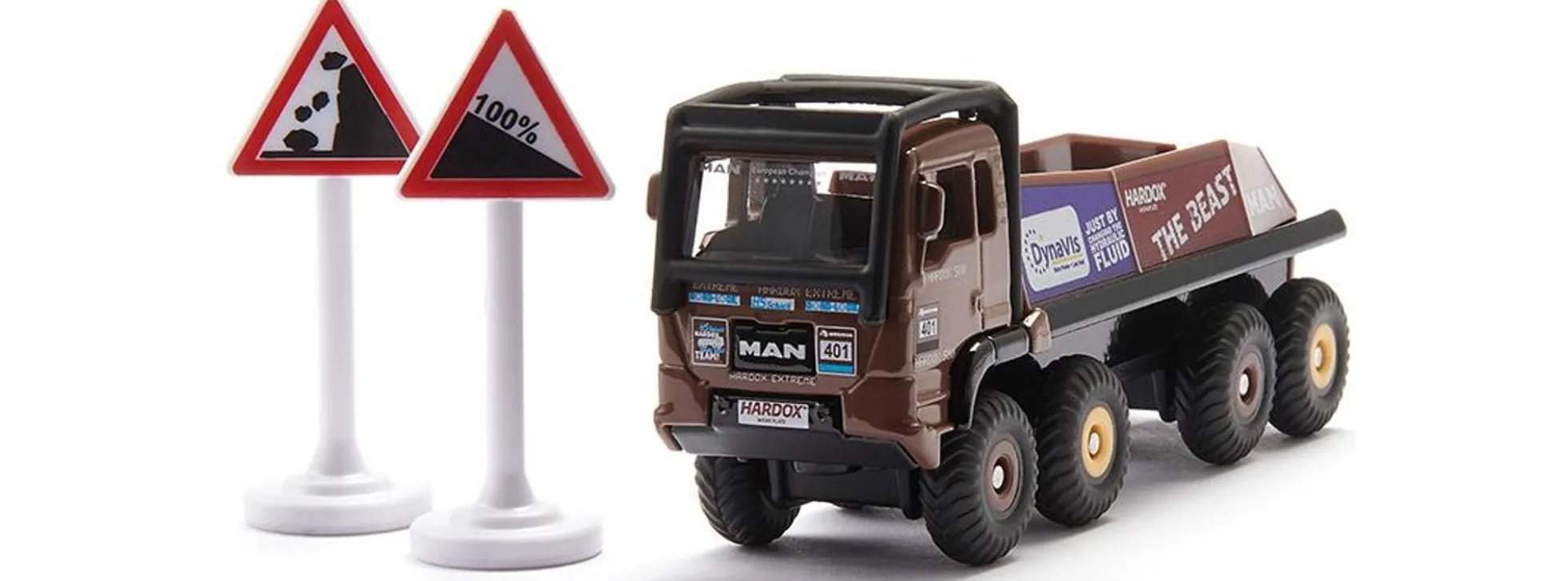 siku 1686 MAN Truck Trial HS Schoch 8X8 | LKW Modell 1:87