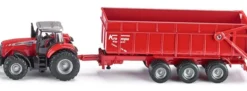 siku 1844 Massey Ferguson 8480 mit Anhänger | Traktormodell 1:87