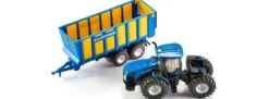 siku 1947 New Holland mit Silagewagen | Traktormodell 1:50