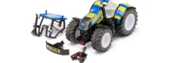 siku 3297 New Holland Polizei Traktor | Blaulichtmodell 1:32