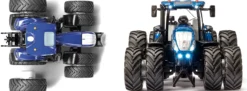 siku 6738 New Holland T7.315 mit Doppelbereifung | Bluetooth-Steuerung | RC Traktor 1:32