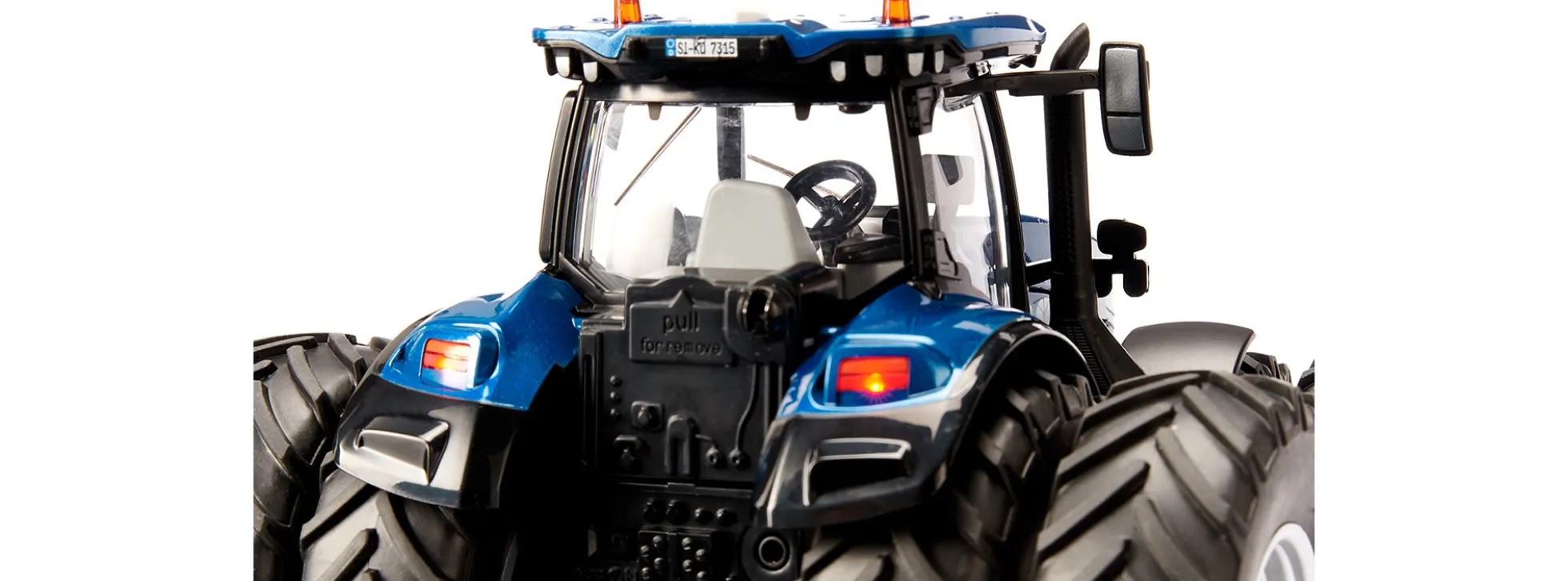 siku 6738 New Holland T7.315 mit Doppelbereifung | Bluetooth-Steuerung | RC Traktor 1:32