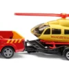 siku 2570 Nissan Navara mit Helikopter | Blaulichtmodell 1:50