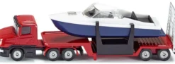 siku 1613 Tieflader mit Boot | LKW Modell