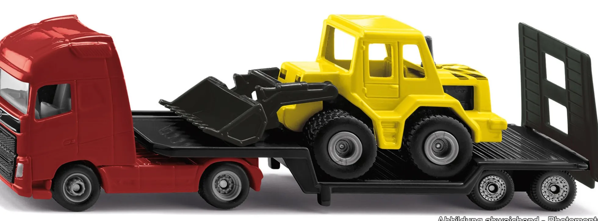 siku 1616 Volvo LKW mit Radlader | Baumaschinenmodell