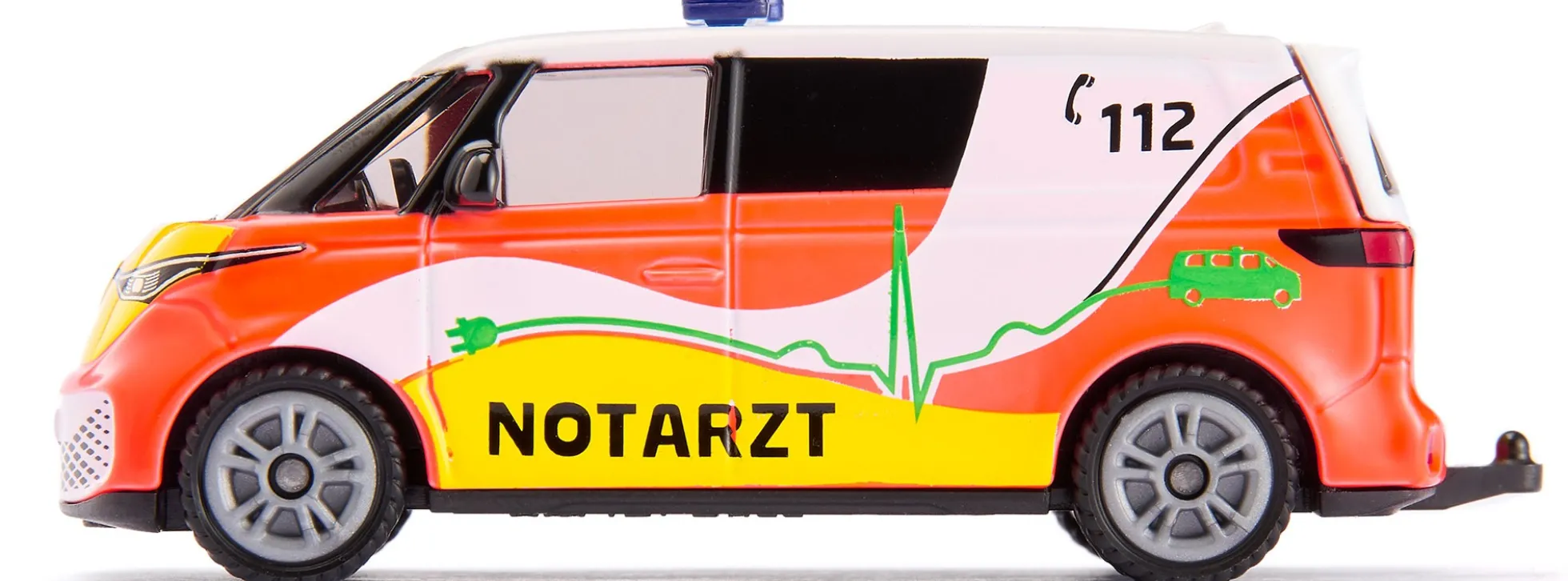 siku 1113 VW ID.Buzz Krankenwagen | Blaulichtmodell