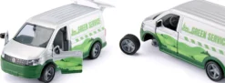 siku 2005 VW T6 mit Rasentraktor | Modellauto 1:50