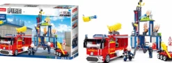 Sluban M38-B0967 Feuerwehr Übungsgelände | Feuerwehr Baukasten