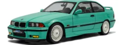 Solido 421186519 BMW E36 M3 coupe mintgrün | Modellauto 1:18