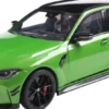 Solido 421186565 BMW M3 mit Tuningteilen grün metallic | Modellauto 1:18