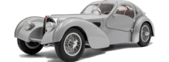 Solido 421182240 Bugatti Atlantic silber | Modellauto 1:18