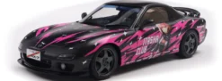 Solido 421186469 Mazda RX7 FD3RS SOLIDO WORKS ITASHA schwarz/pink | Modellauto 1:18