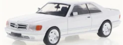Solido 421438241 Mercedes-Benz SEC 560 AMG Widebody 1990 weiß | Modellauto 1:43